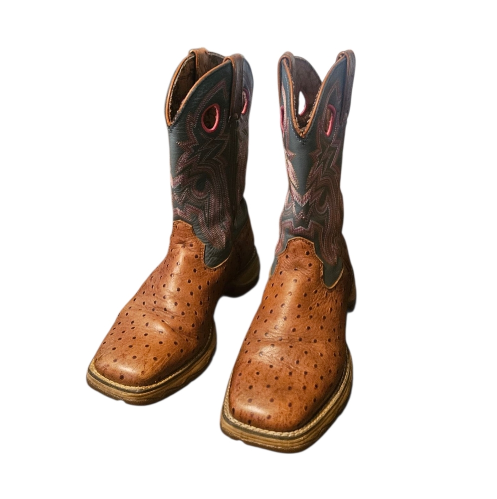Durango Women's Brown and Tan Western Boots Size 7M